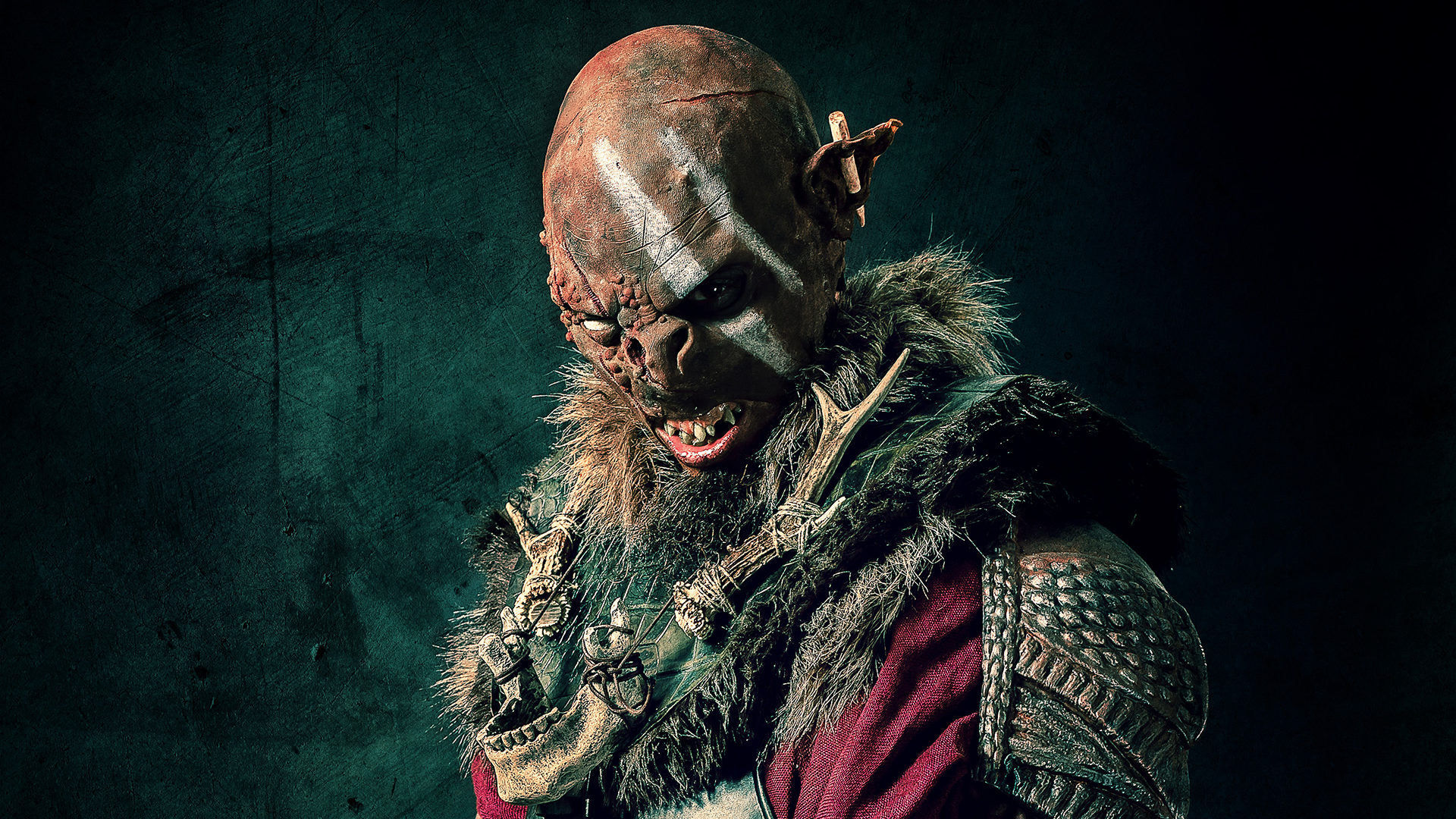 Création d'un masque et d'un costume d'orc (créature fantastique) par Mickey Artworld - Photo Warped Galerie